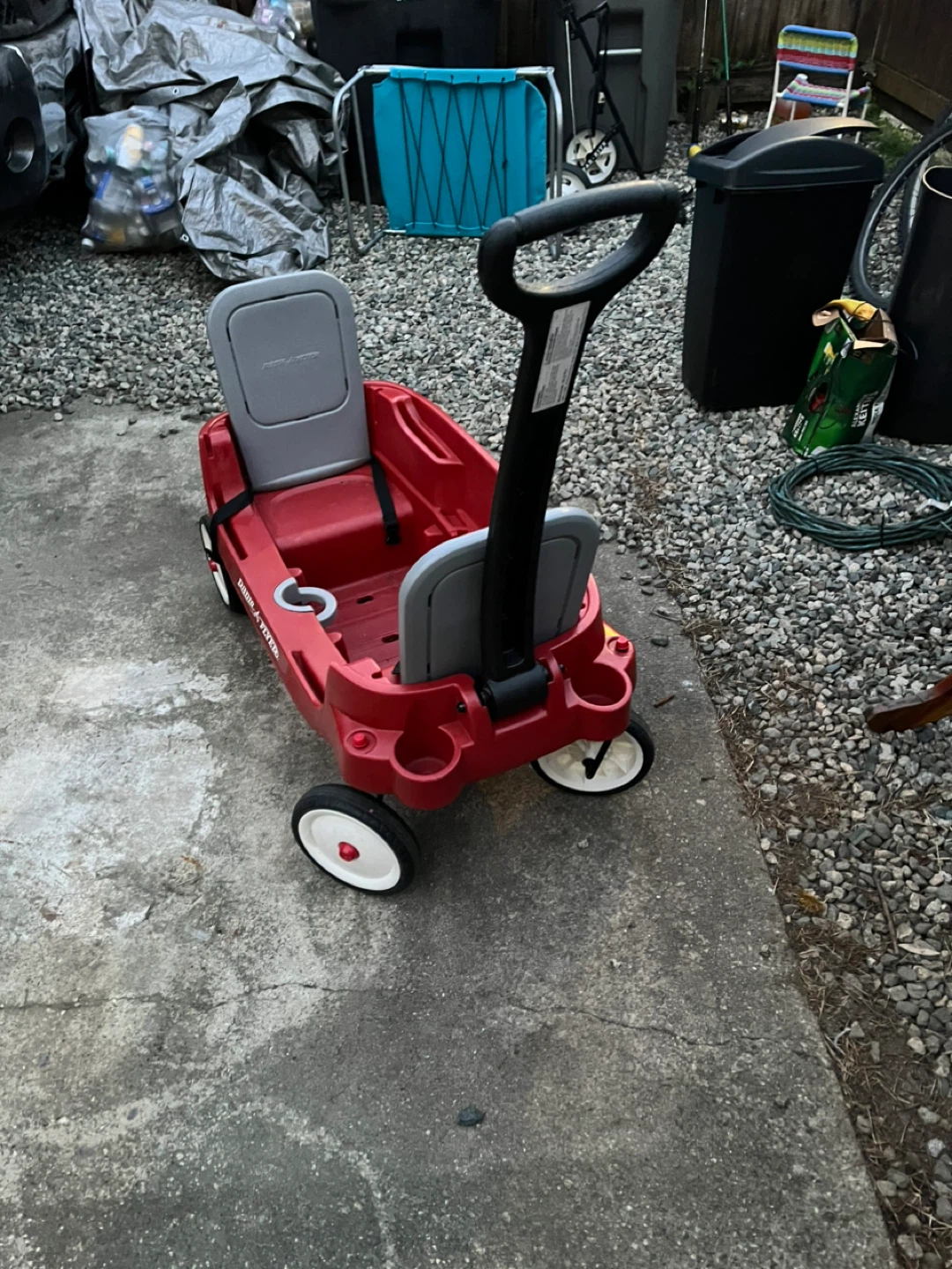 Radio Flyer Wagon with Push Handle - photo 2