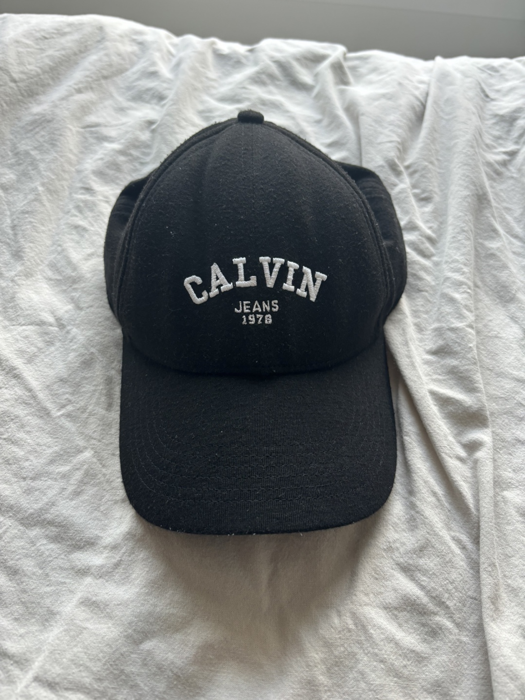 Calvin Klein Jeans Black Baseball Cap