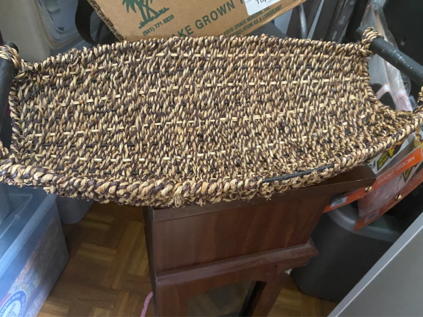Woven Basket with Handles