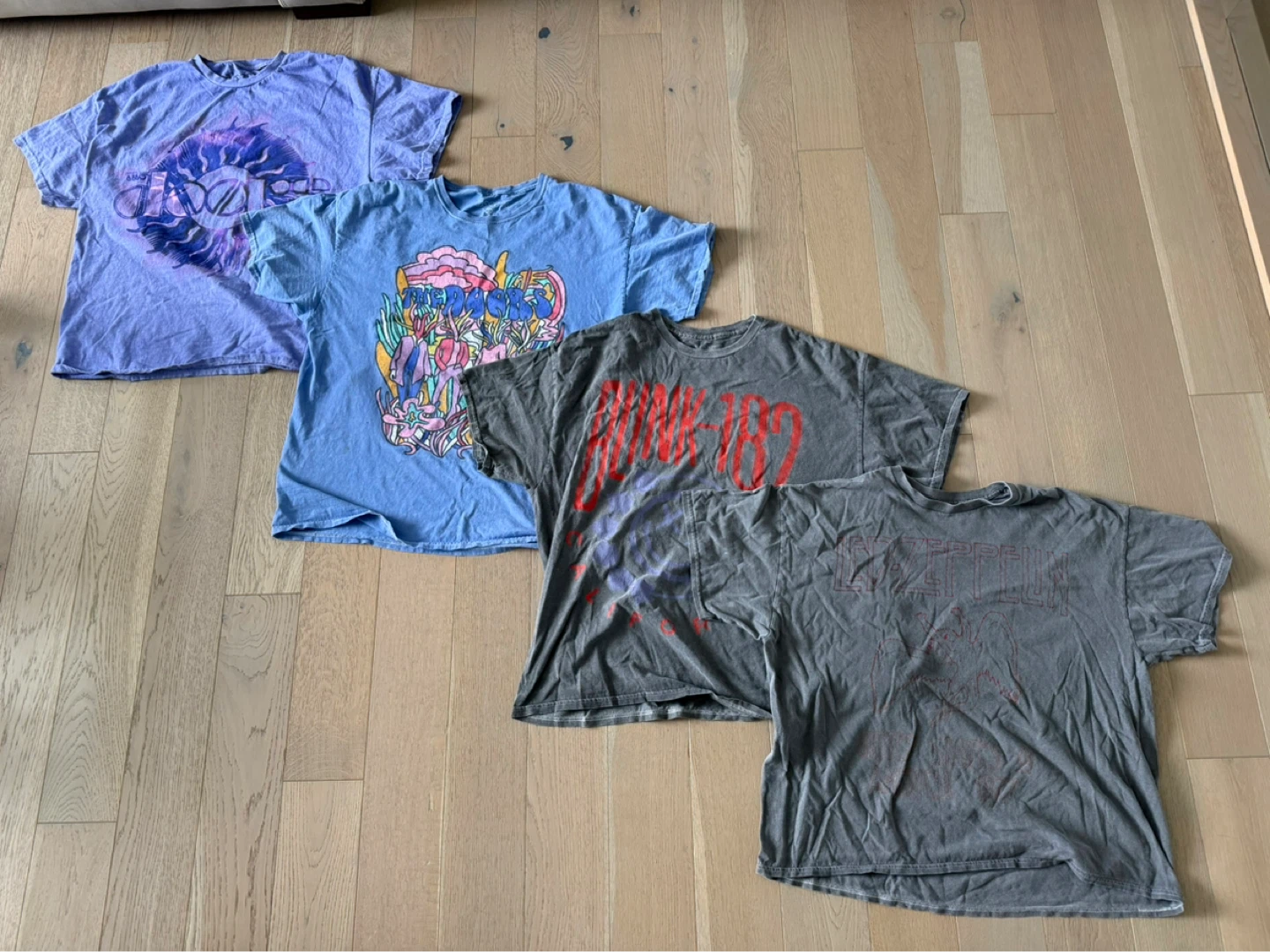 Urban outfitters - oversized graphic band tees - $40 each