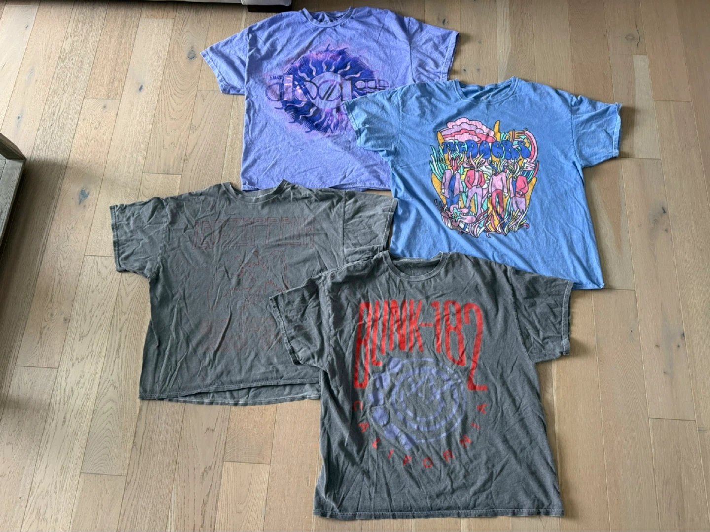 Urban outfitters - oversized graphic band tees - $40 each - photo 3