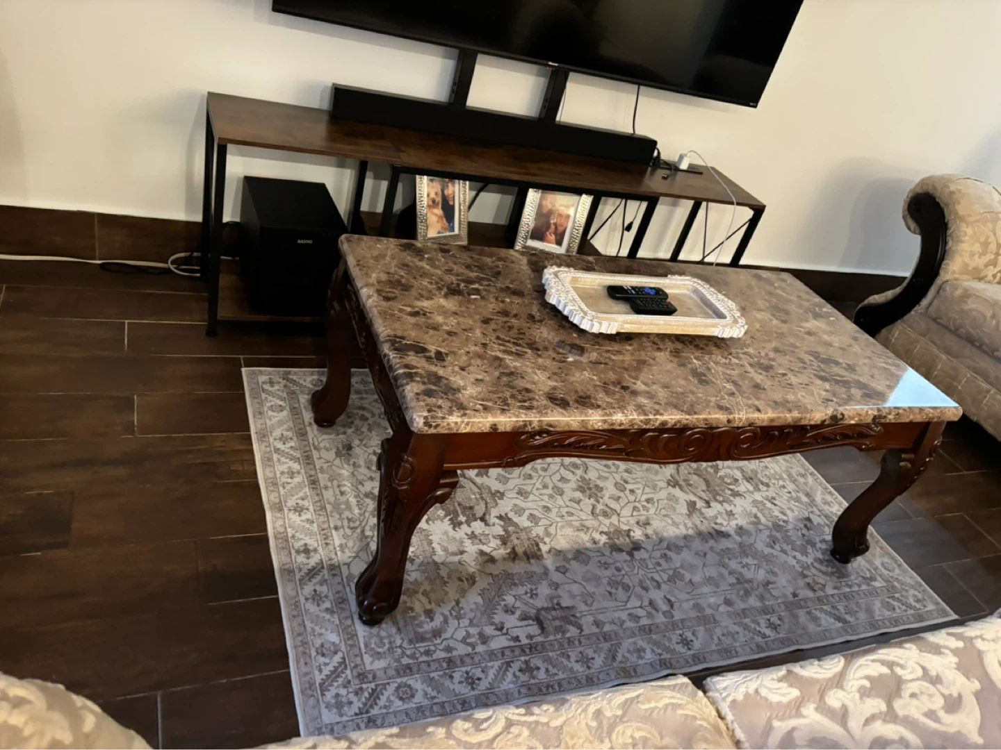 Sofa and coffee table set - photo 4