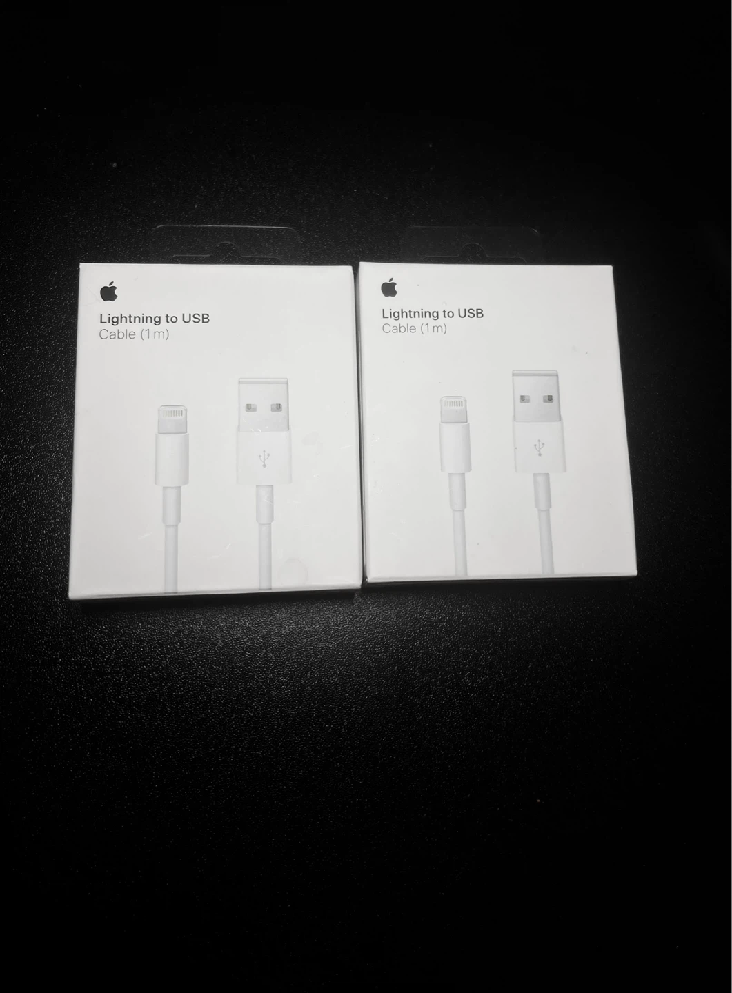 Apple Lightning to USB Cable (1m) - 2 Pack