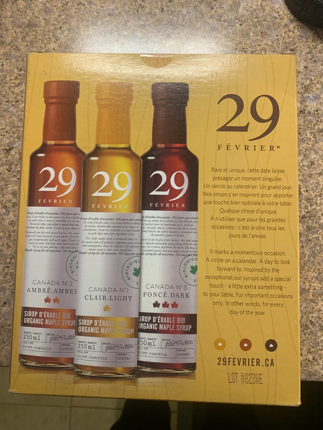 29 FEVRIER Organic Maple Syrup Gift Set - photo 2