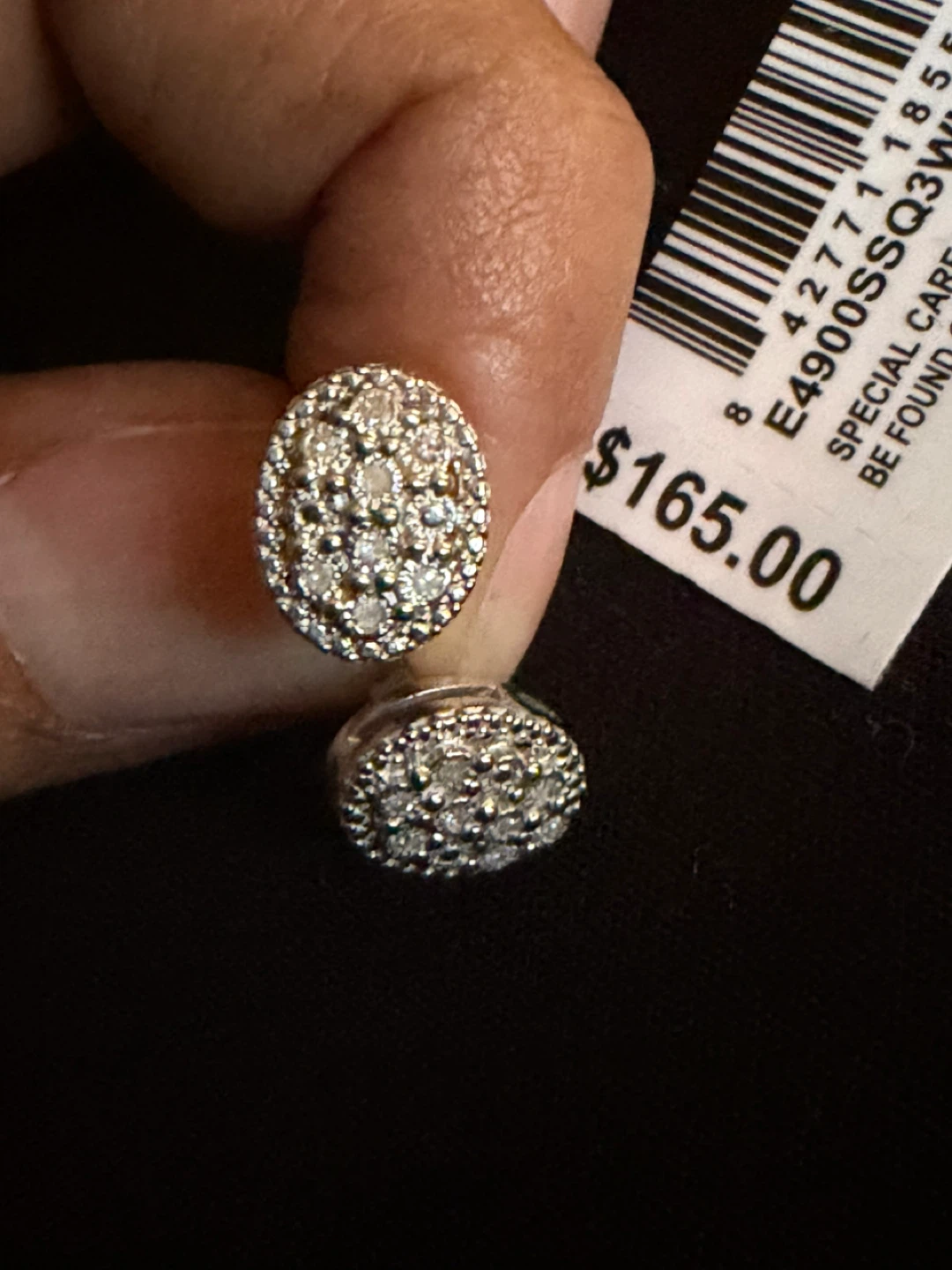 Shape: Round  • Set in sterling silver • Approx. diameter: 3/8" - photo 2