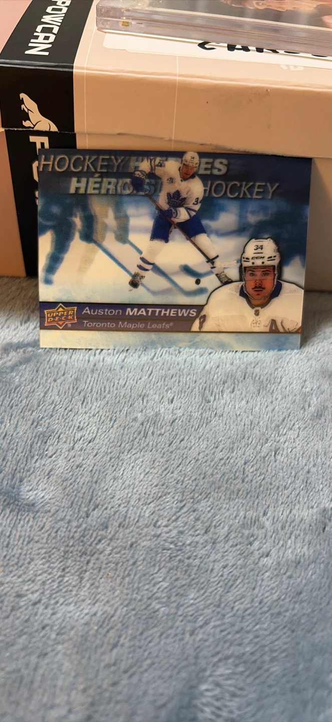 Upper Deck Auston Matthews Toronto Maple Leafs Hockey Card