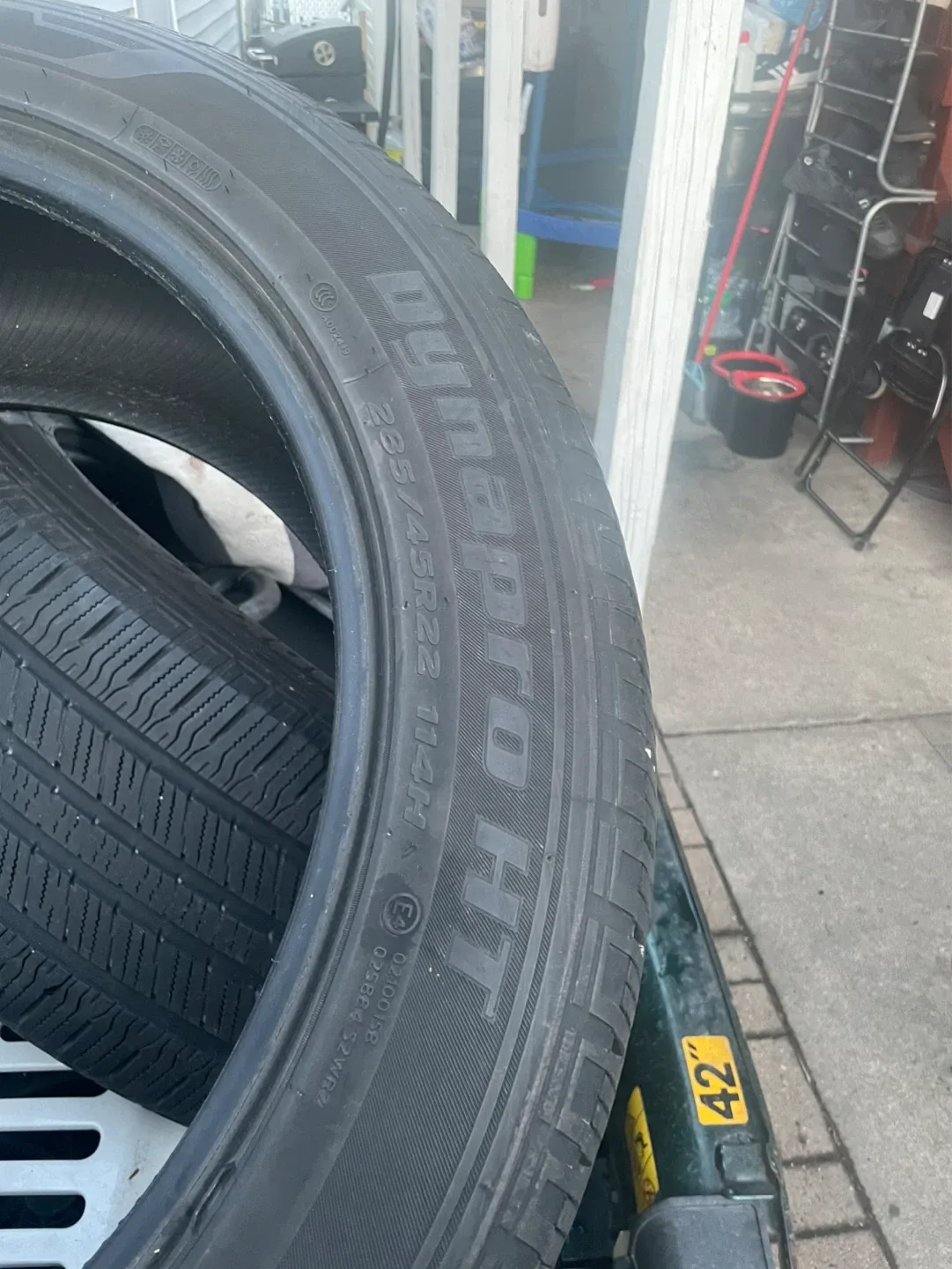 Hankook Dynapro HT Tires (Set of 2) - photo 3