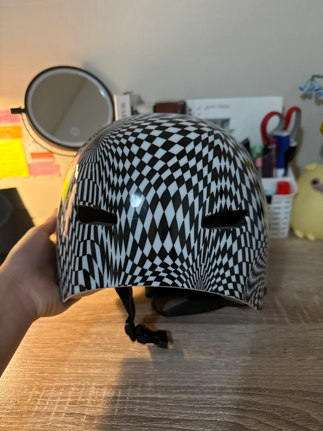 Bell Bike Helmet - Checkerboard Design - photo 2