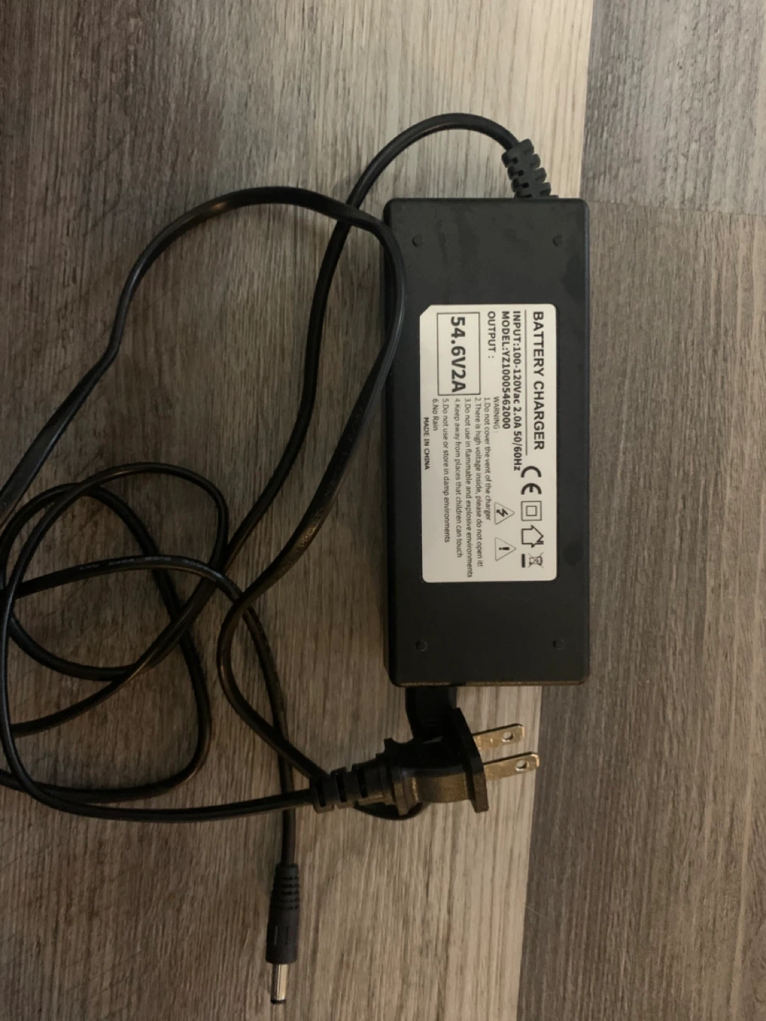 EBike Battery Charger 54.6V 2A