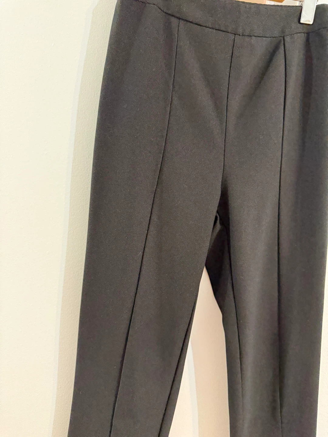 Sans Souci Black Split Hem Trousers - photo 2