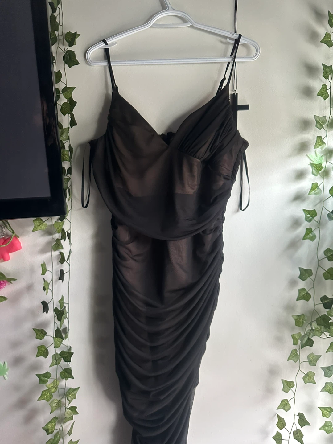Mesh Slip Dress - photo 2