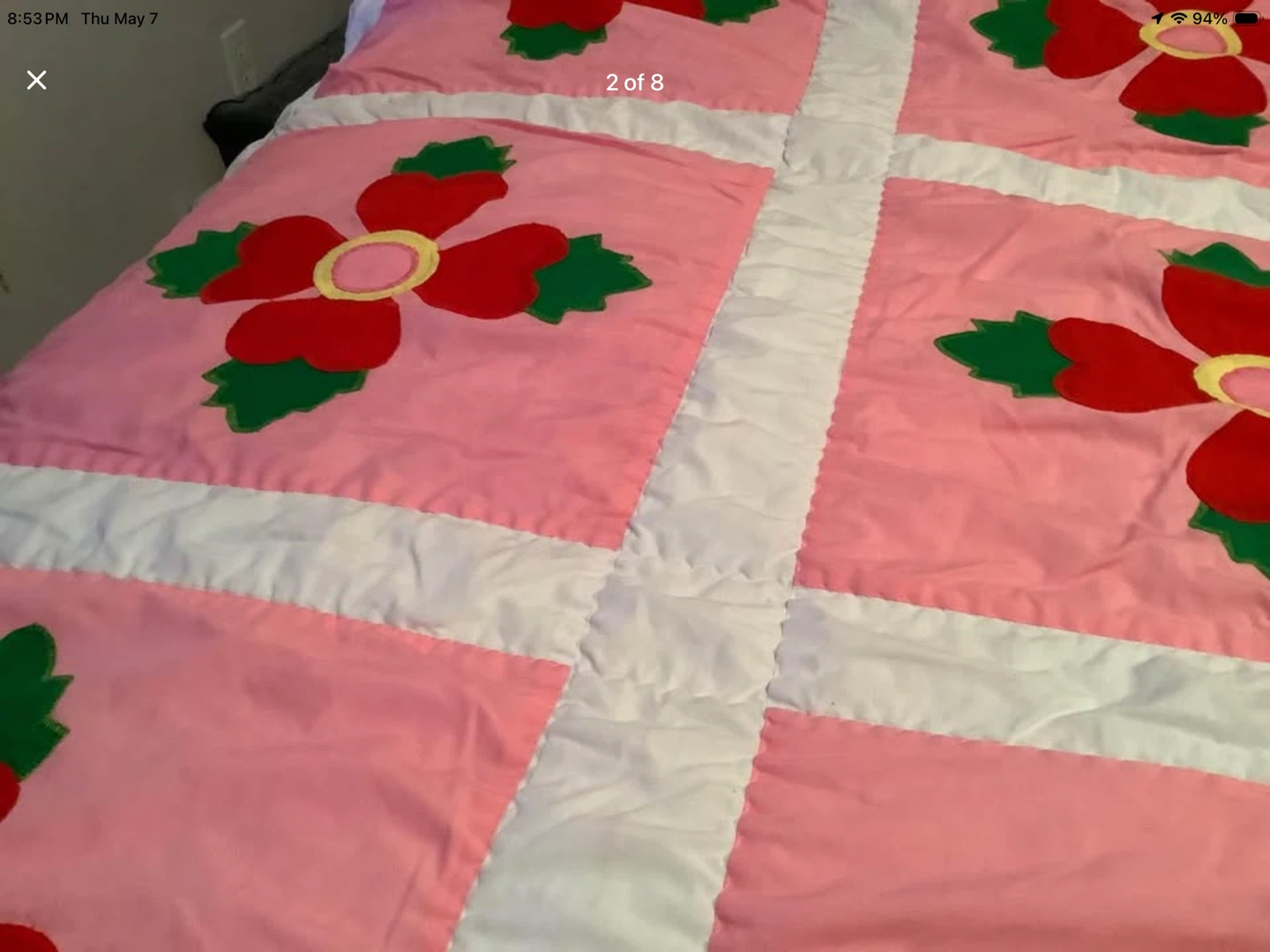 Vintage Hand Made Quilt from Newfoundland 🐞 - photo 2