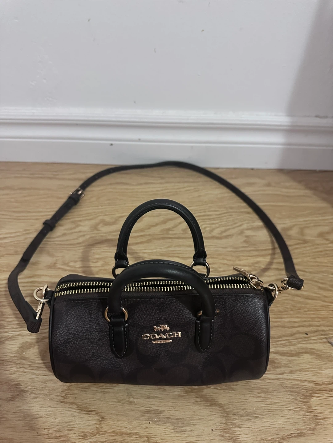 Coach Mini Barrel Bag