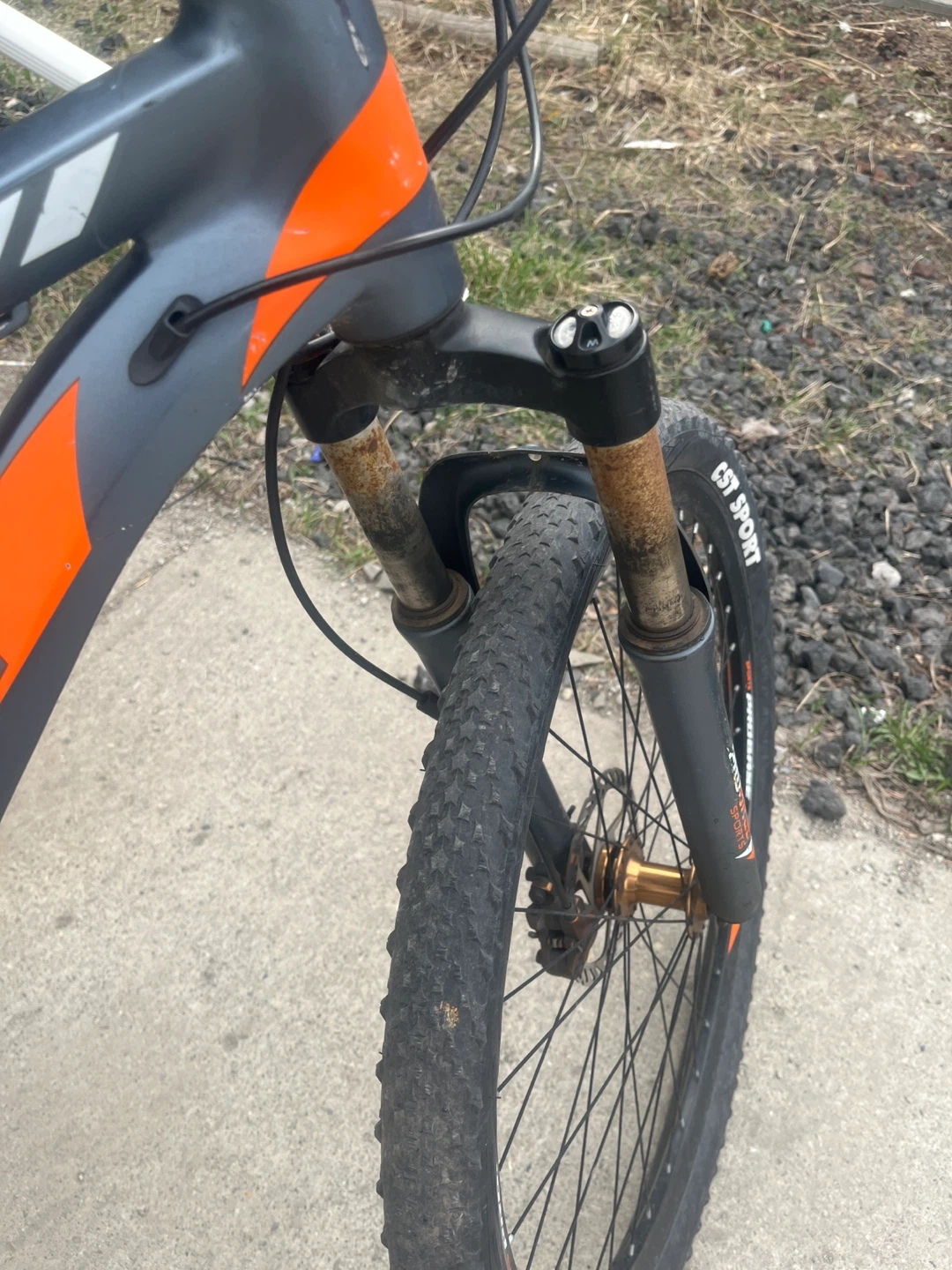 Pro-Base Sports Mountain Bike - Grey/Orange - photo 5