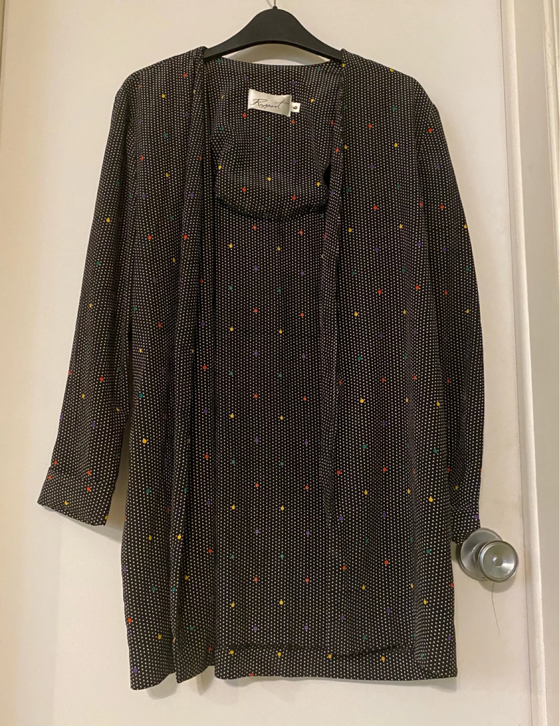 Vintage polka dot jacket