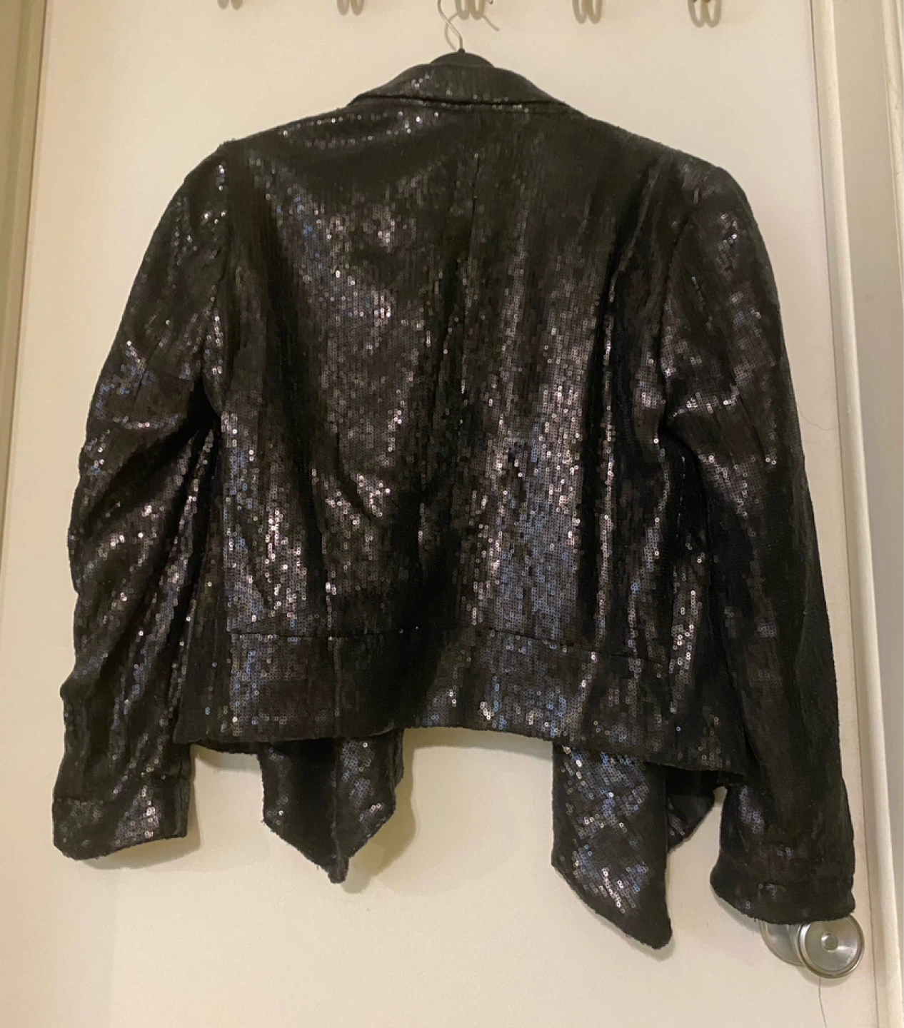Cropped sequin blazer - photo 2