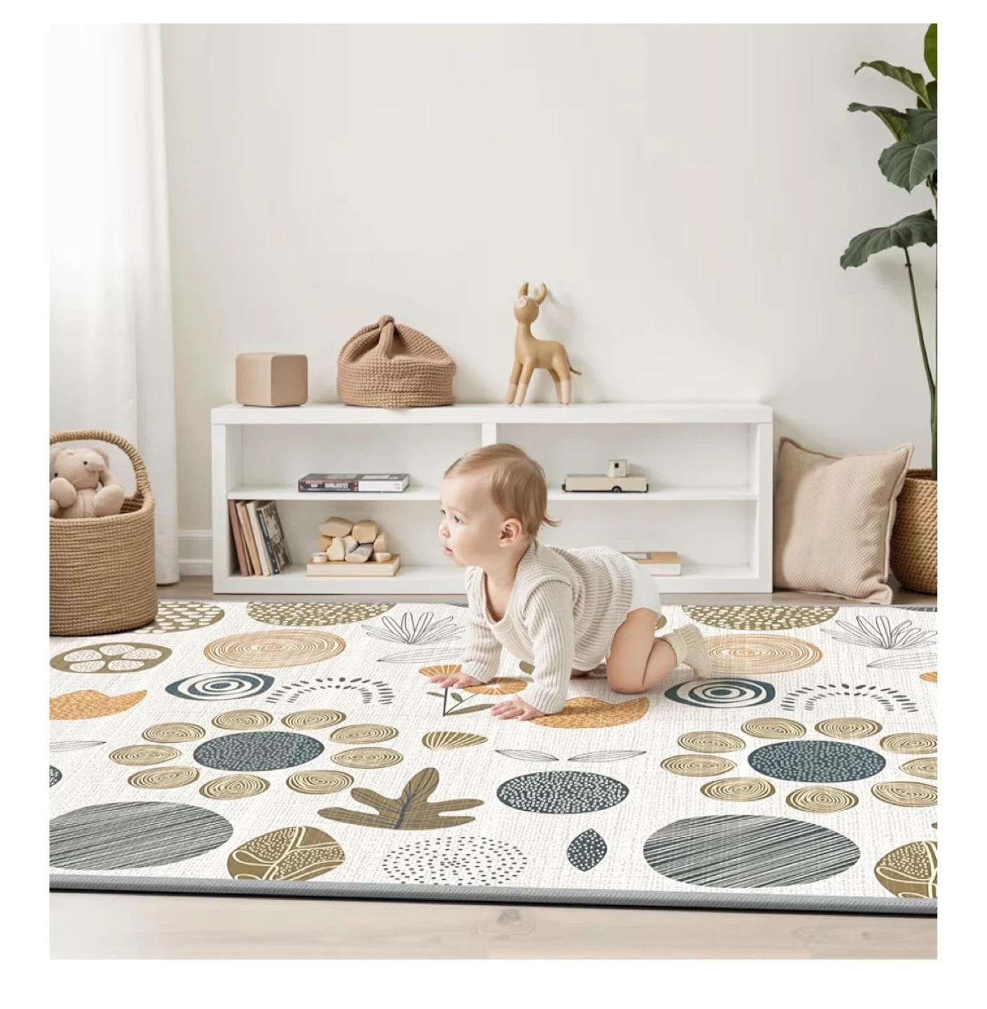 Play Mat - 71" x 59" - Under the Stars/Midnight Forest Themes - photo 4