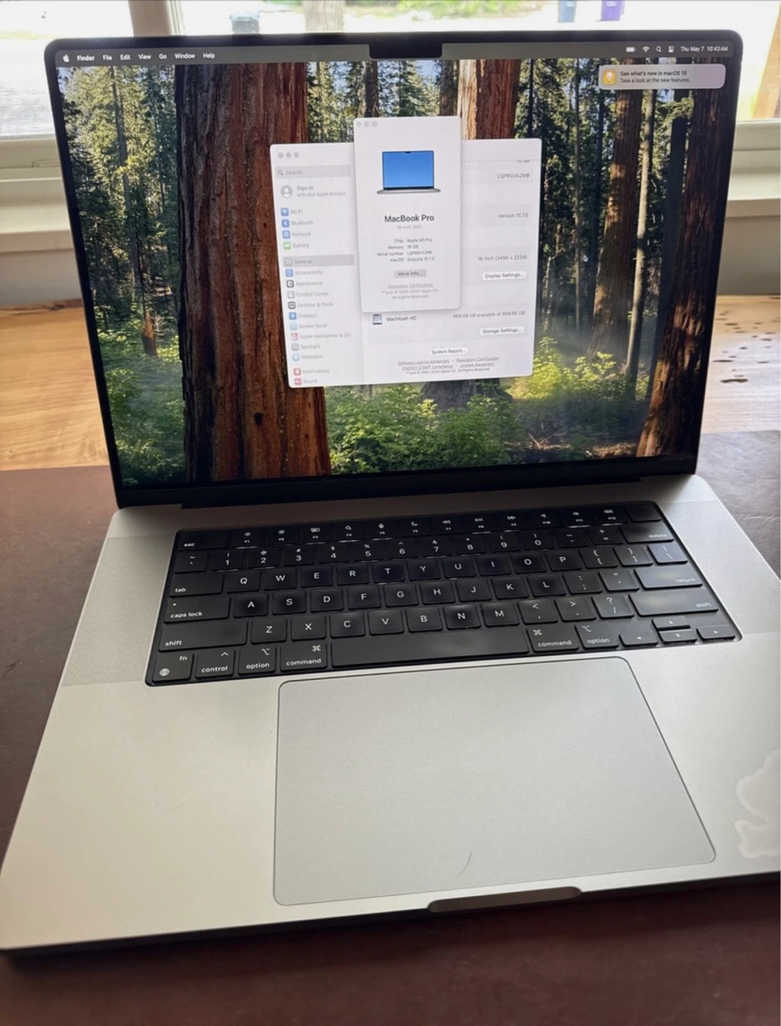 MacBook Pro 16” m1 1Tb