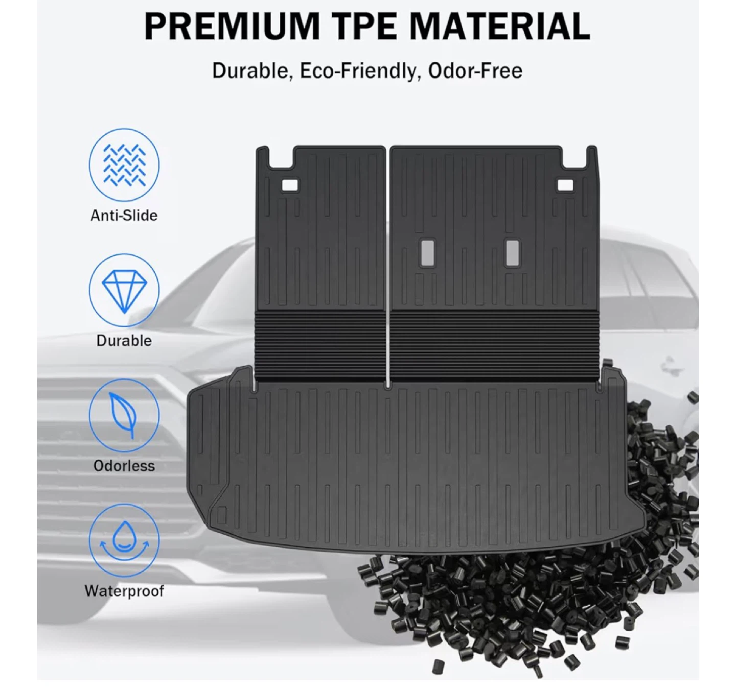 All-Weather Trunk Cargo Liner Mat highlander toyota 2024-2026 - photo 2