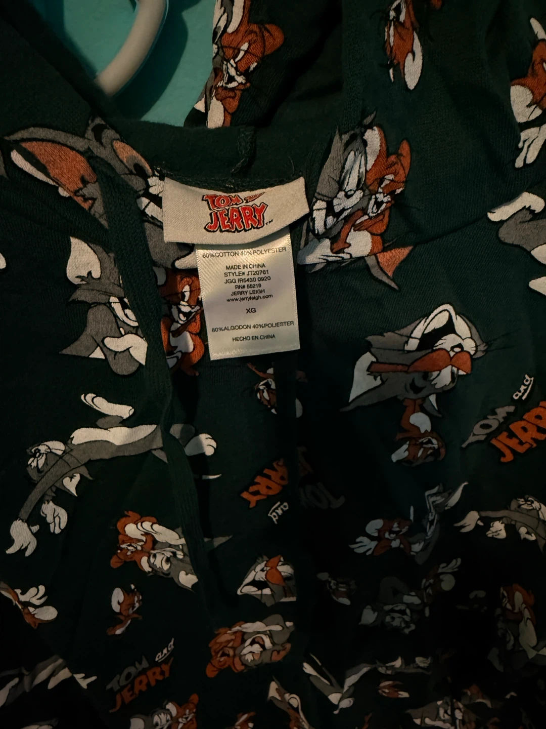 Tom and Jerry All Over Print Hoodie - photo 3