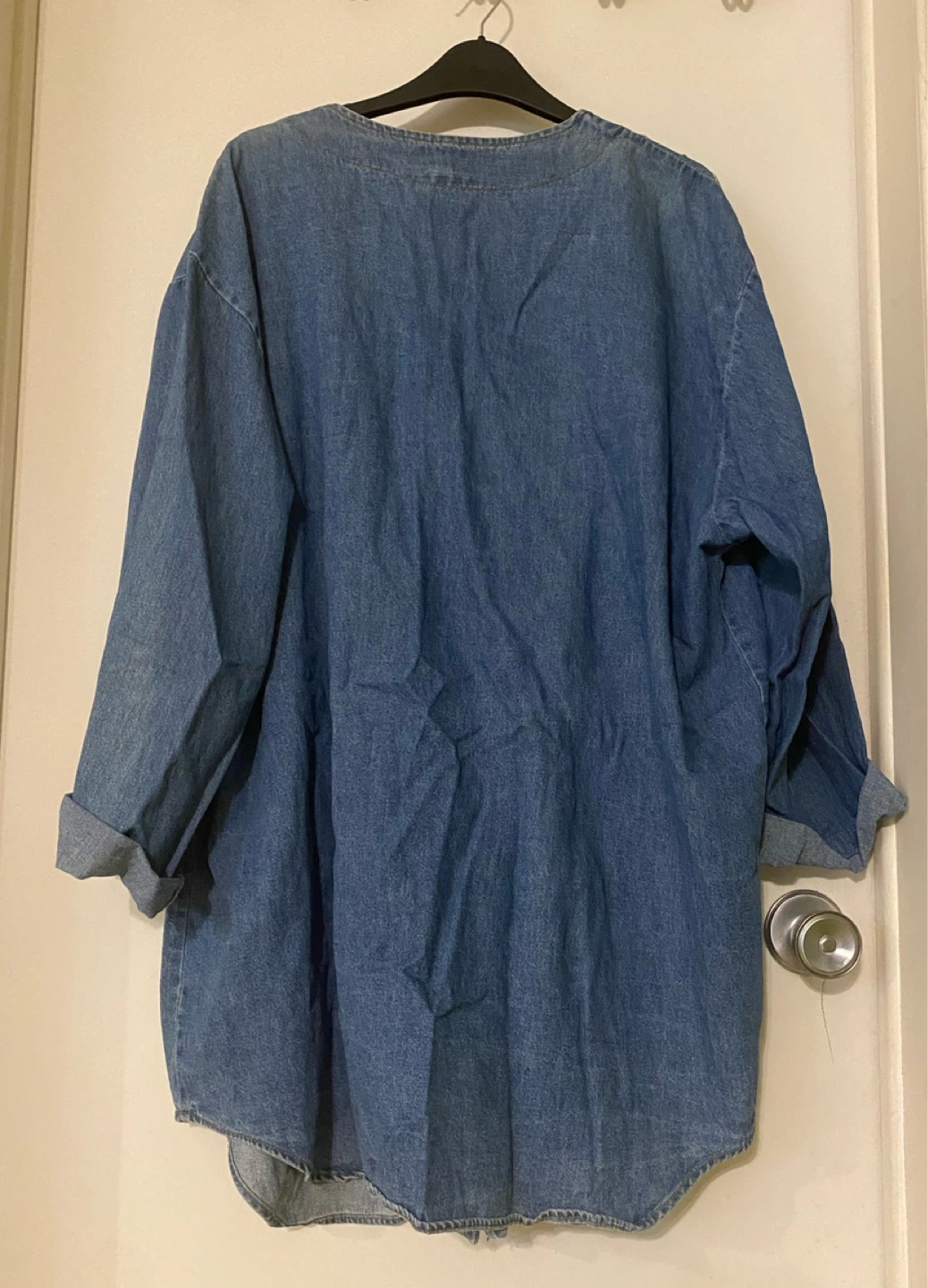 Embellished denim shirt - photo 2