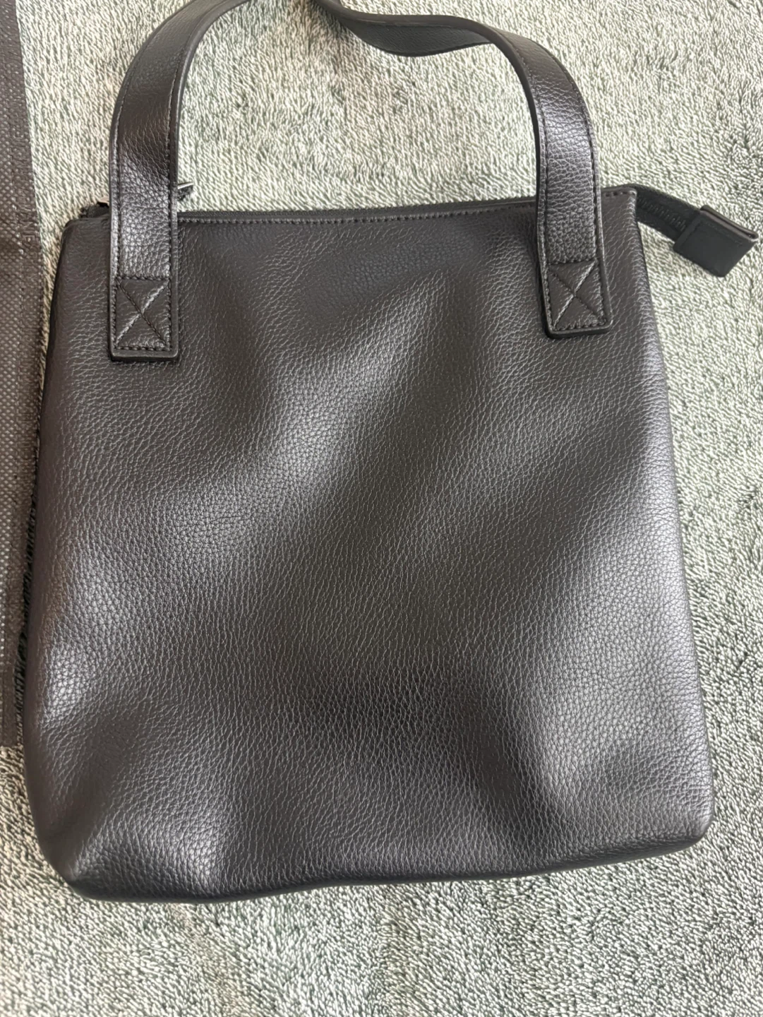 Armani Exchange Black Faux Leather Crossbody Bag - photo 3