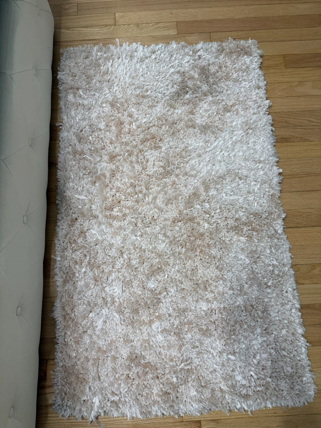 Cream Shag Rug - photo 3