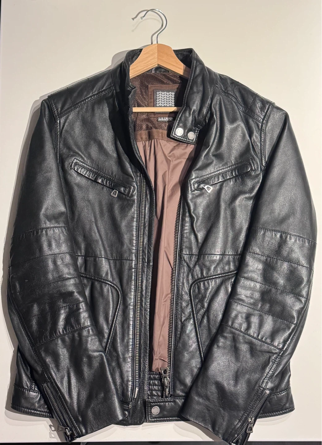 GEOX Respira Leather Jacket