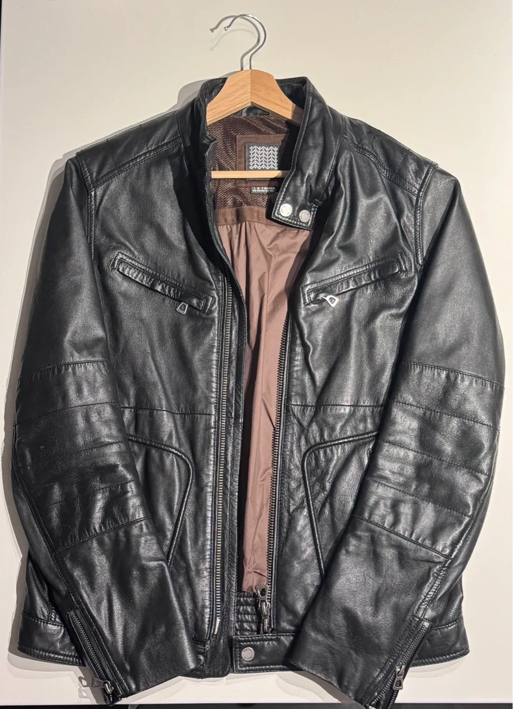 GEOX Respira Leather Jacket