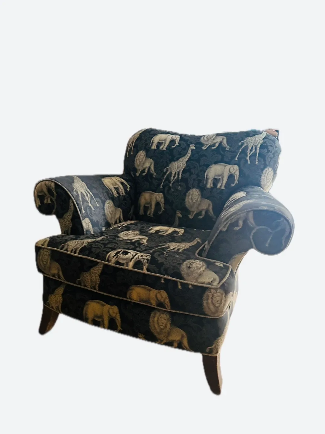 Fauteuil à motif animalier - photo 2