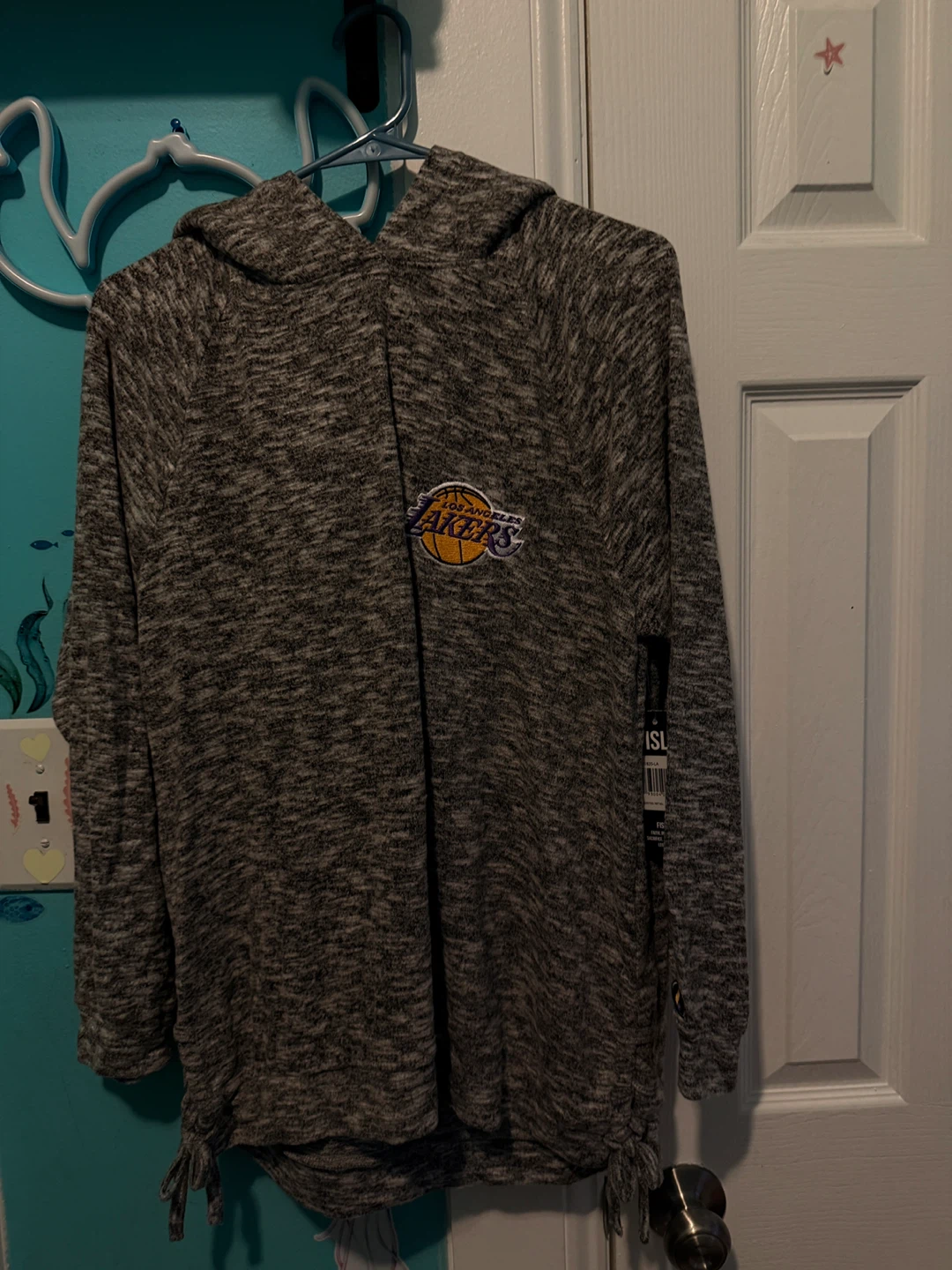LA Lakers Sherpa Lined Hoodie Size M