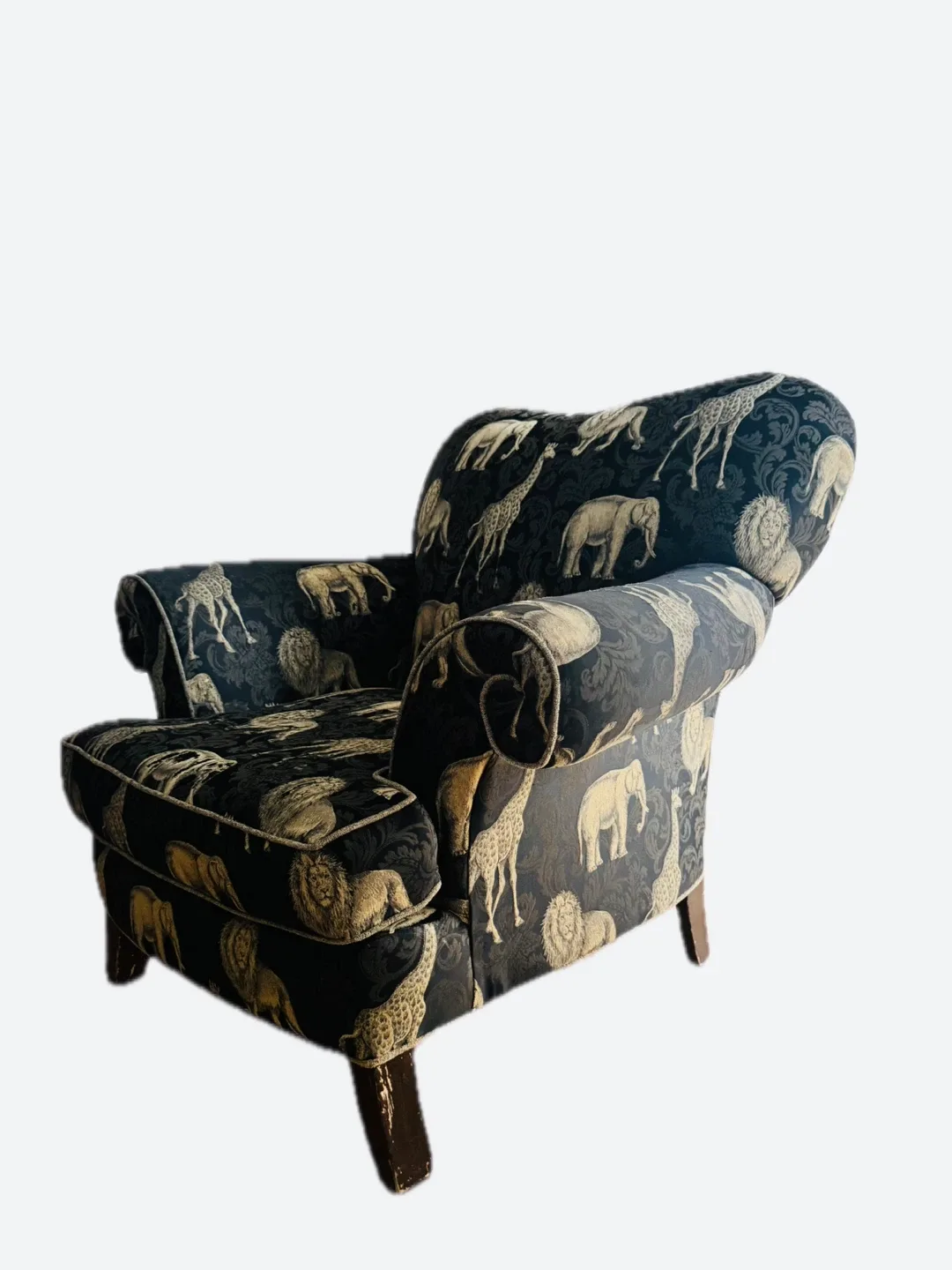 Fauteuil à motif animalier - photo 3