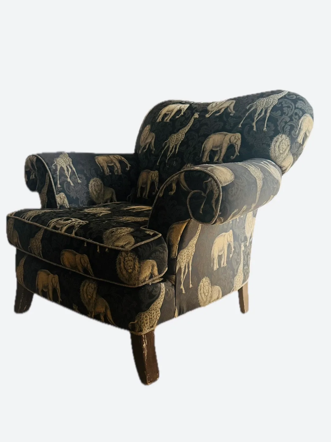 Fauteuil à motif animalier - photo 4