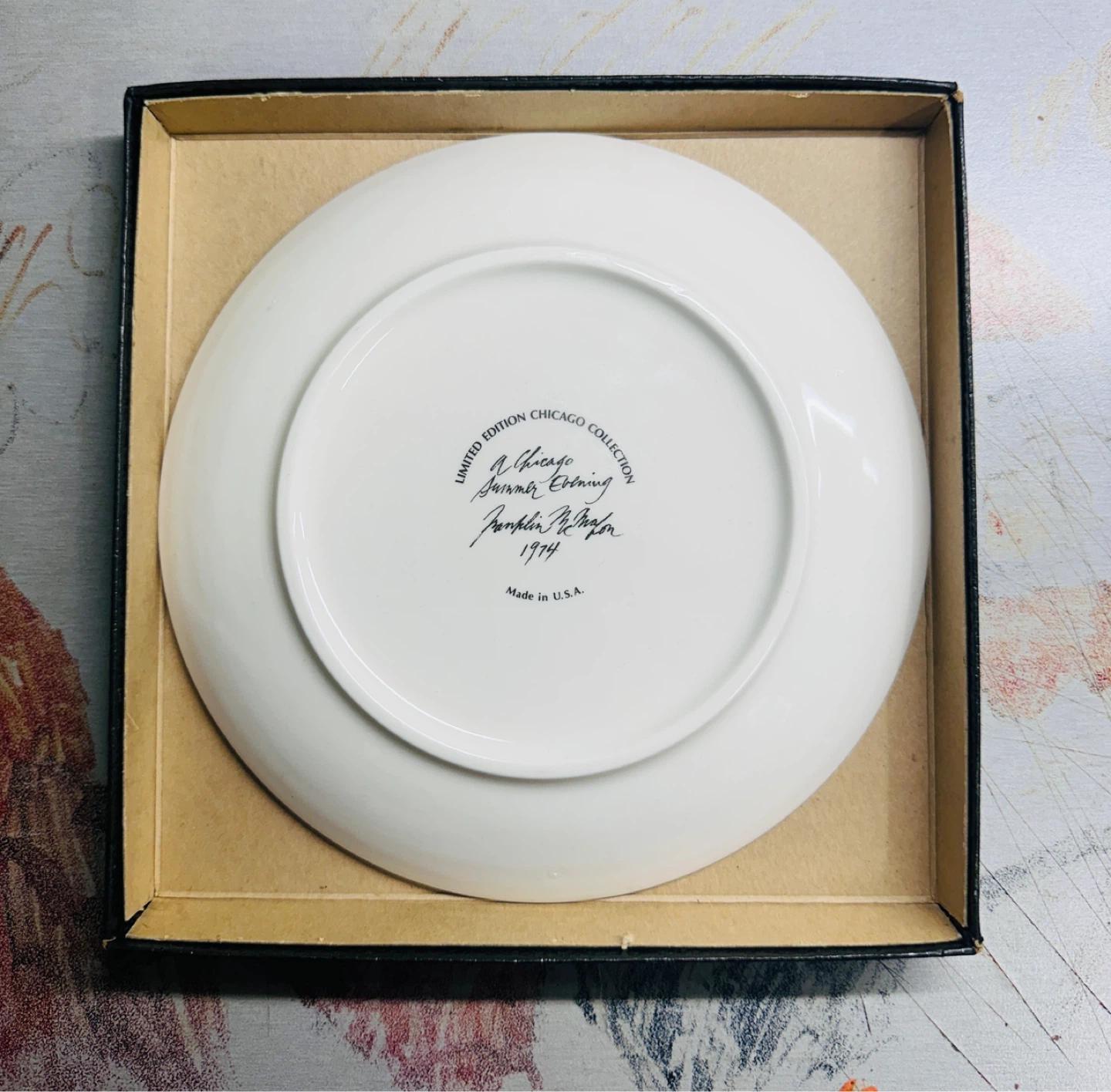 Franklin McMahon A Chicago Summer Evening 1974 Chicago  Plate - photo 3