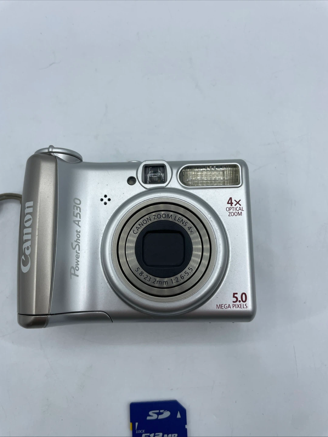 Canon PowerShot A530 Digital Camera with 512MB SD Card - photo 2