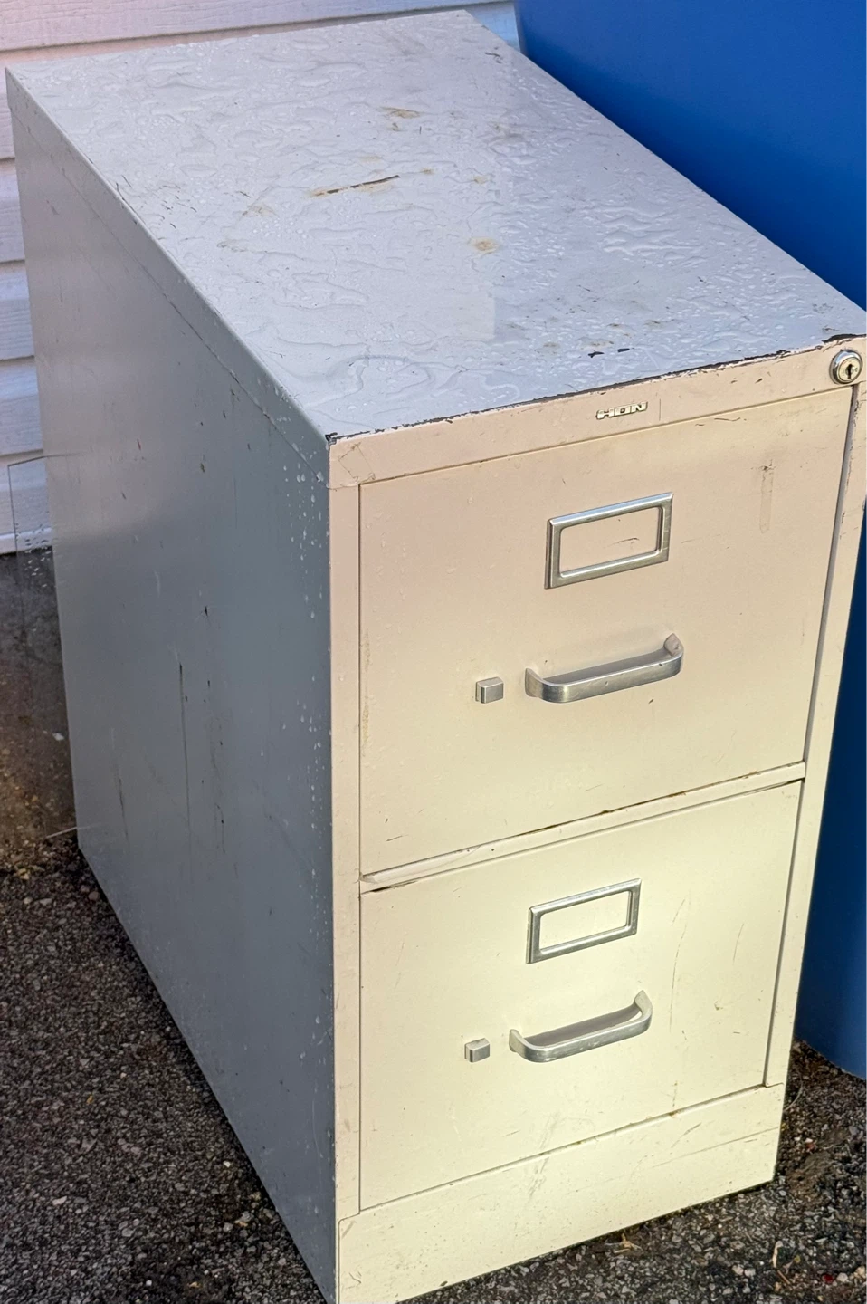 2-Drawer Metal Filing Cabinet