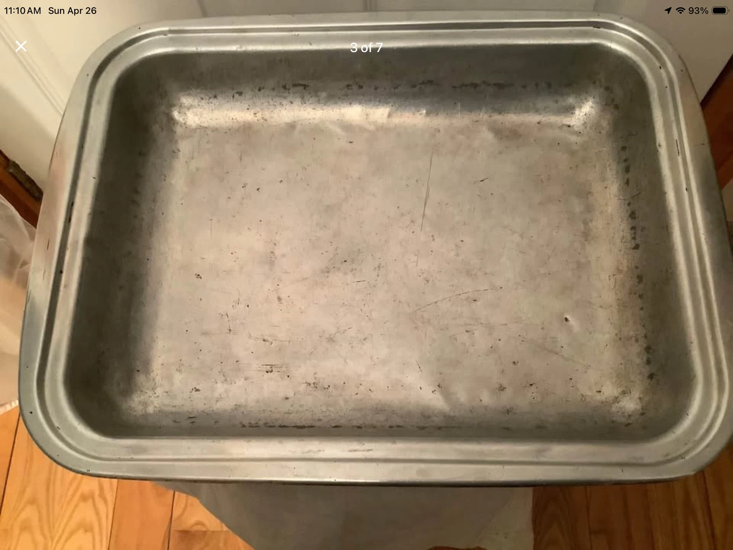 Unique Vtg Supreme Aluminum Roasting Pan 🐞 - photo 3