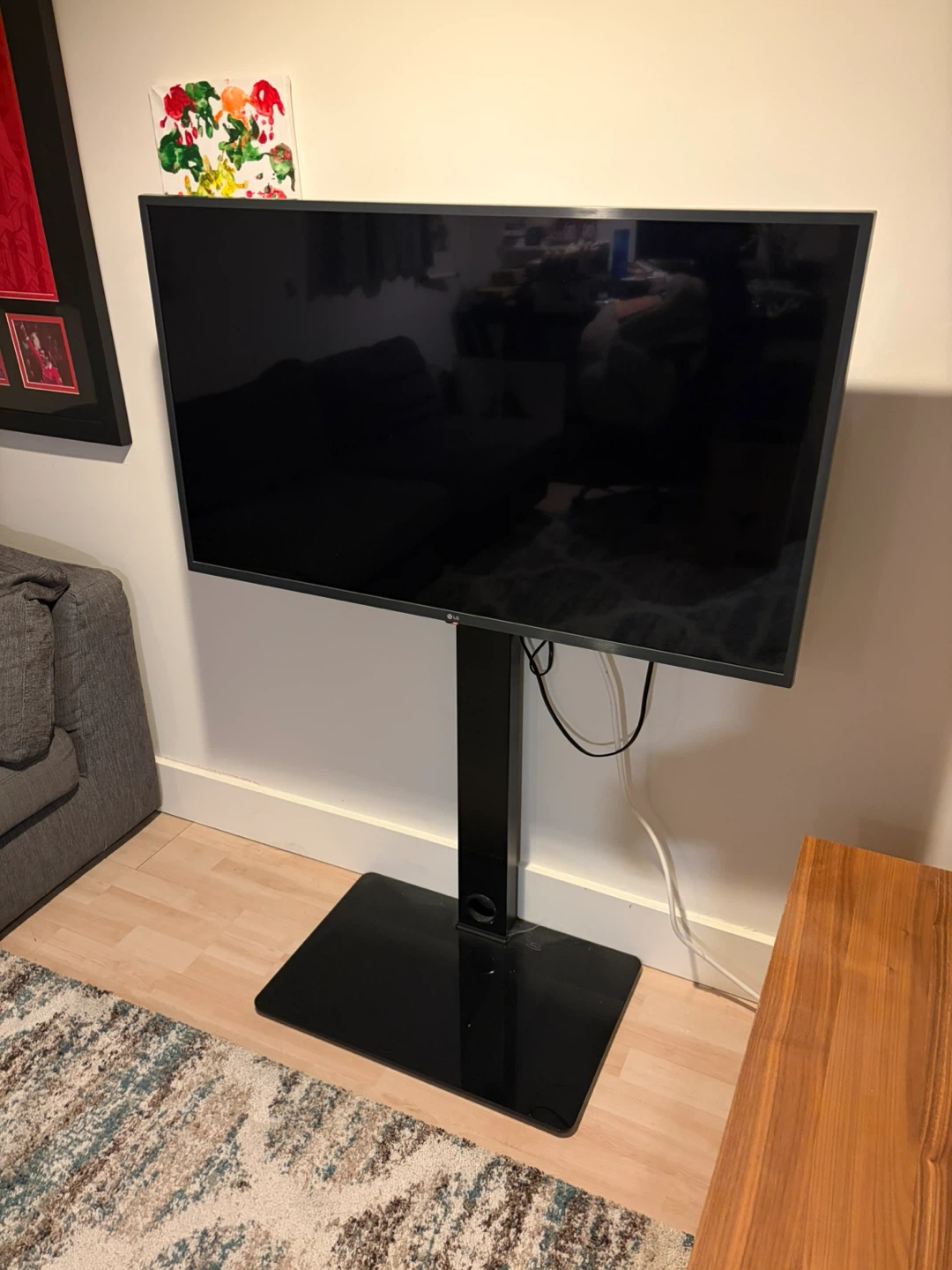 43” LG Television with Stand