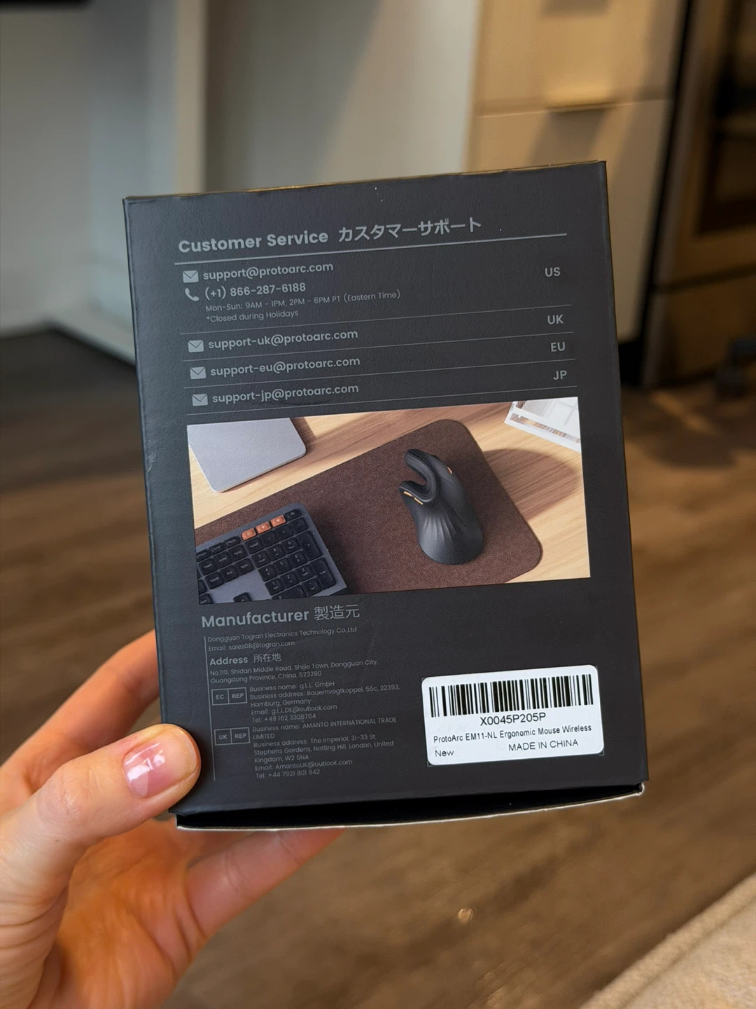 Brand New ProtoArc Ergonomic Wireless Mouse - photo 3