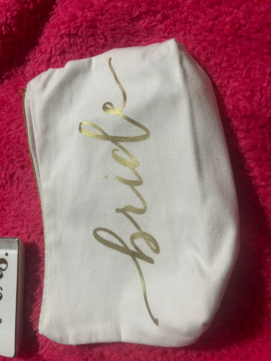 Future Mrs. Bridal makeup bag & Ring Dish Set - photo 2