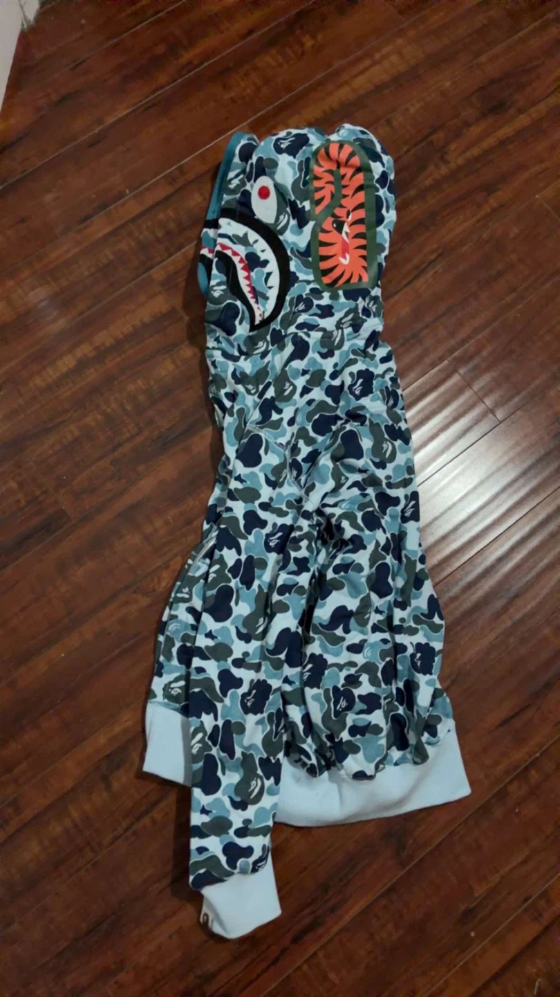 BAPE - Negotiable | Shark Camo Hoodie