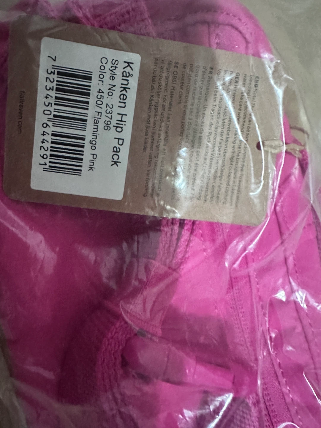 Fjällräven Kånken Hip Pack Flamingo Pink - photo 2