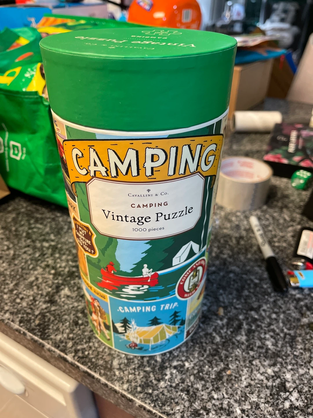Vintage Camping Puzzle - 1000 Pieces