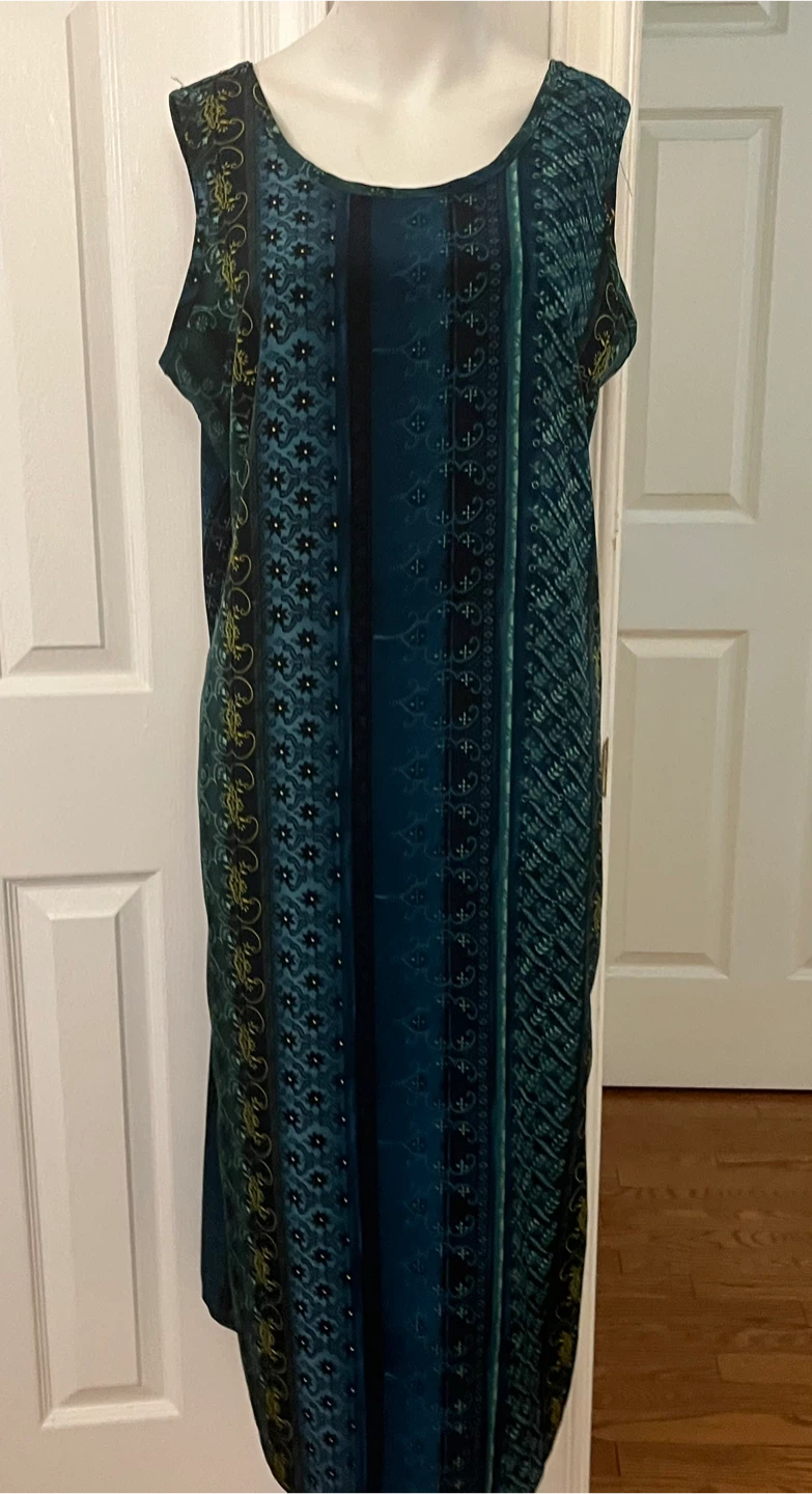 Gloria Vanderbilt Sleeveless Maxi Dress