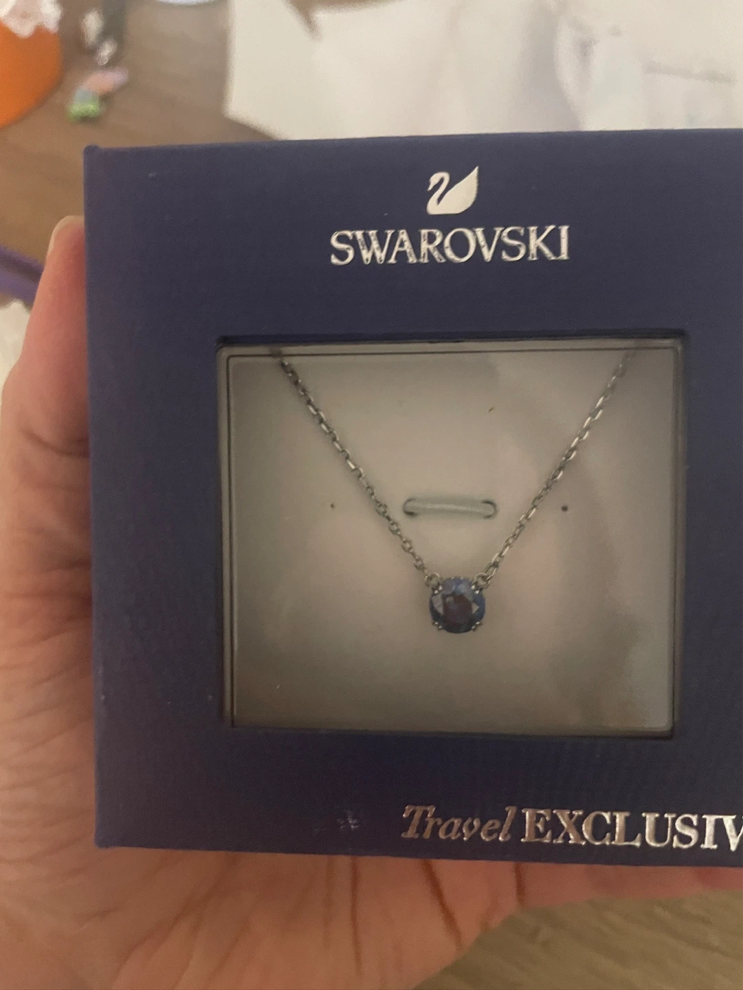 Swarovski Blue Crystal Necklace - photo 5