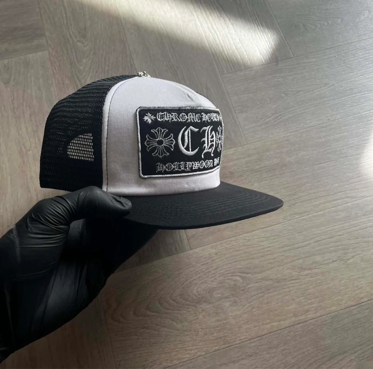 Chrome hat