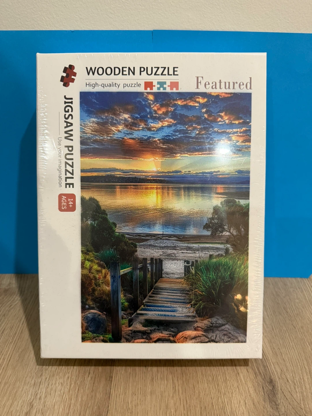 Wooden Jigsaw Puzzle - Sunset Scene