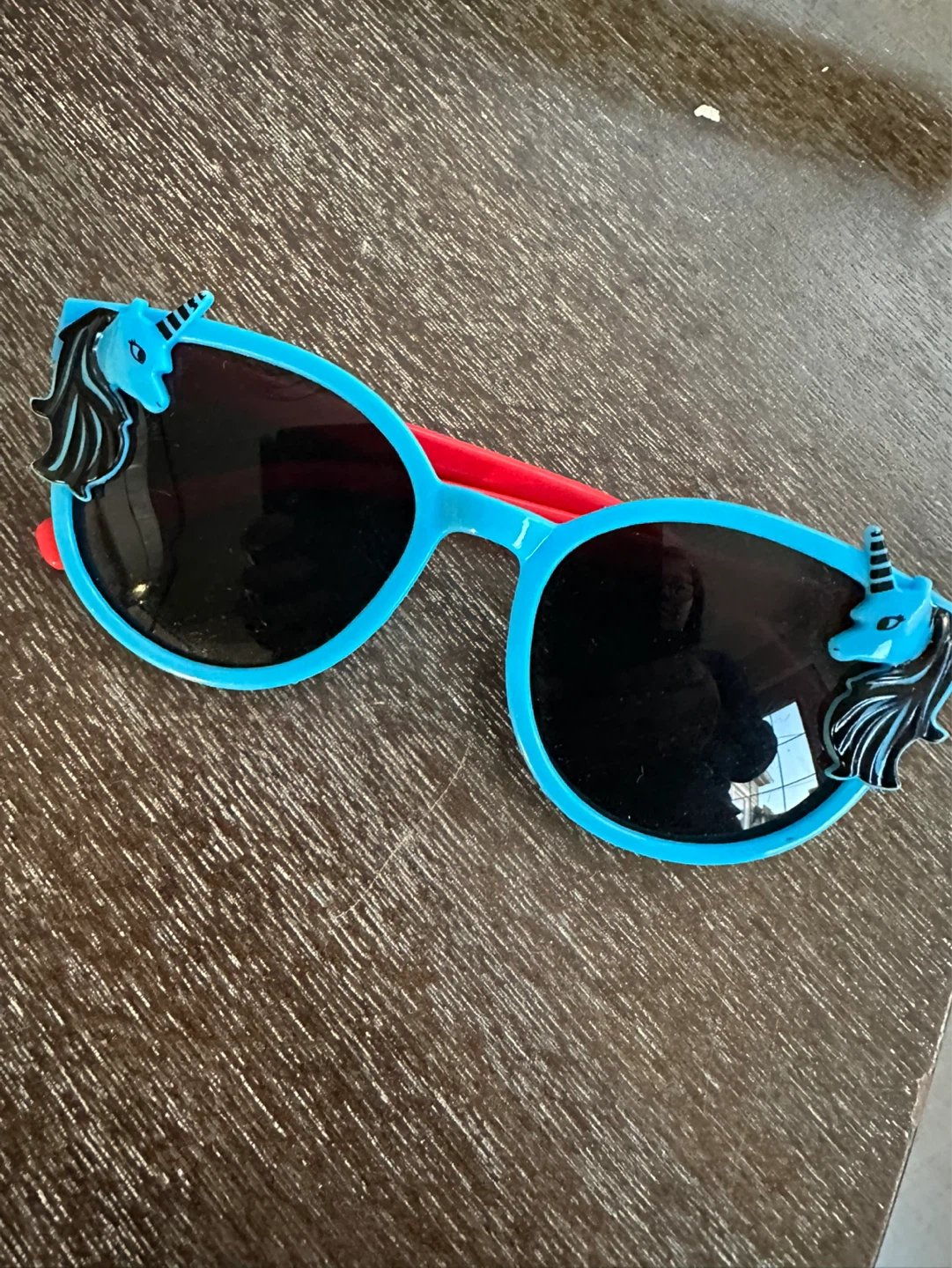 Kids Blue Unicorn Sunglasses