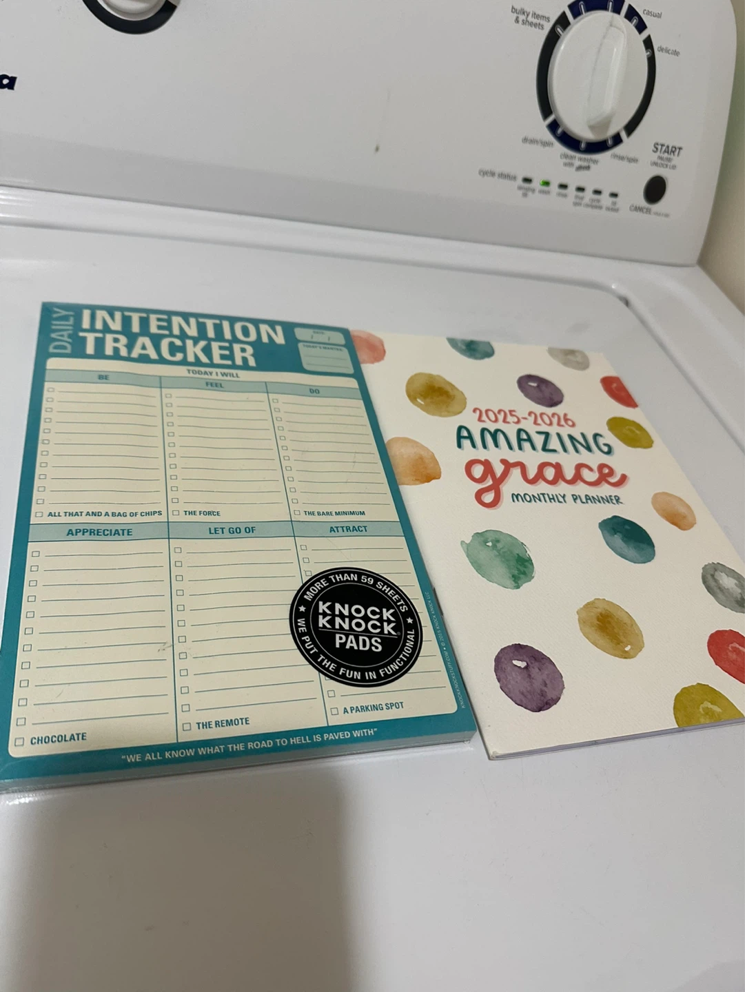 Daily Intention Tracker & 2025-2026 Amazing Grace Planner