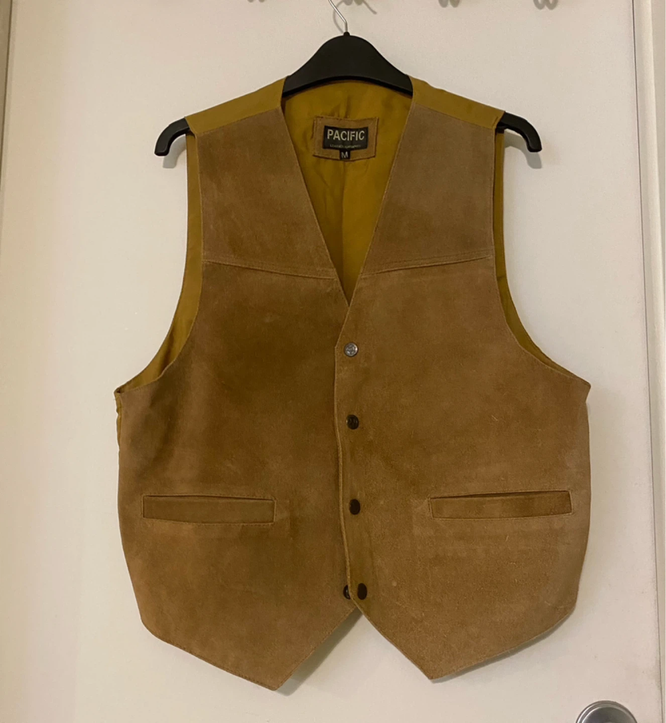 Vintage suede vest